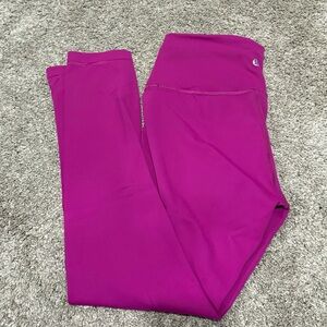 Pink Lululemon Leggings